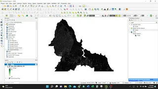 Calculating  Slope from DEM using QGIS