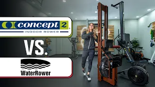 WaterRower Vs. Concept 2: Water Vs. Air!