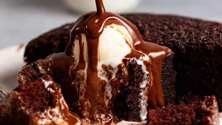 Hot Chocolate Fudge Cake