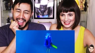 FINDING DORY trailer reaction review by Jaby & Casey!