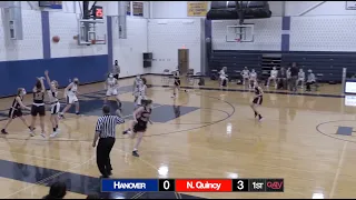 QATV Sports: North Quincy vs Hanover Girls Basketball (January 12, 2021)