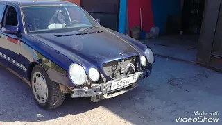 Mercedes-Benz w210. Подготовка к покраске, снимаем лак с candy краски