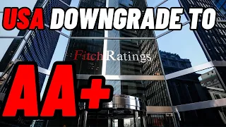 🚨 BREAKING NEWS: Fitch Downgrades US Credit Rating! 📉 The Shocking Truth Revealed!