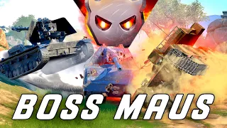 BIG BOSS MAUS: Xe tăng cứng nhất World of Tanks Blitz!