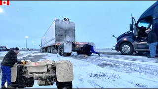 WHAT i Did 😱 WHEN TYRE FREEZE Of TRUCK On ROAD | TRUCK DRIVER |