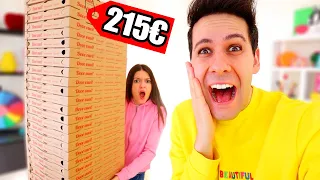 HO ORDINATO 30 PIZZE A DOMICILIO A SOFÌ SCHERZO!!