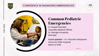 Common Pediatric Emergencies - Confidence in Managing Emergencies (CME)