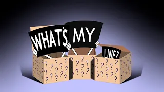 What's My Line? - 1950's Style Opening/Closing Credits - HD Color