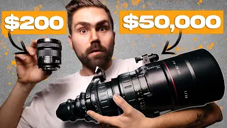 Cheap VS. Expensive Camera Lens | Can YOU spot a difference? 🧐