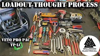 Building an Electricians Tool Bag Load-Out featuring the Veto Pro Pac TP-LC