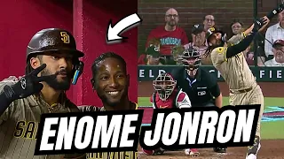 TATIS JR Celebra Con ENORME JONRON La Llegada De LUIS ARRAEZ A SAN DIEGO En MLB