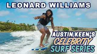 Leonard Williams Sacks Austin Keen on Celebrity Surf Series