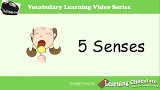English Vocabulary - 5 Senses - английский язык словарь - 5 чувсто. #Shorts #4