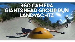 [360 Camera] Giants Head Freeride Group Raw Run Landyachtz