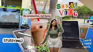 Engineering Final Season *realistic* | finals, studying, weekly vlog | Dhruti Joshi