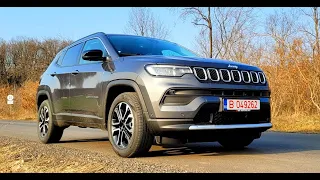 Test cu noul Jeep Compass facelift 1.5 MHEV 7DCT 130+20 CP MitMotors 2023