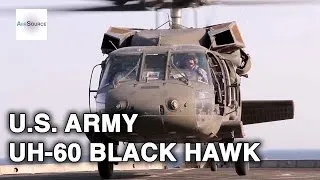 U.S. Army UH-60 Black Hawk Flight Deck Ops