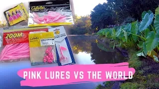 DO PINK FISHING LURES WORK? Girlfriend Challenged Me