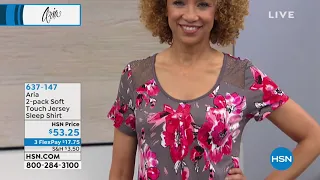 HSN | Aria Sleepwear Premiere 02.14.2019 - 05 PM