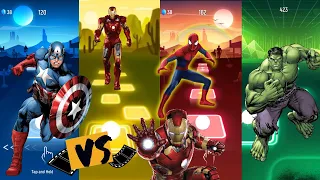 Telis hop edm rush   Capitan america vs 🔥 Iron man vs 🔥 Spiderman vs 🔥 Hulk New musics