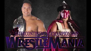 All of the rock wrestlemania win-loss wwe int