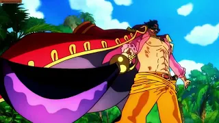 Gol.D.Roger vs White beard pirates Full Fight | One Piece | Eng Dub - 4K