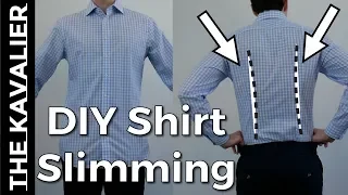 How To Slim Your Shirts With (Simple) Darts | DIY Tailor Series