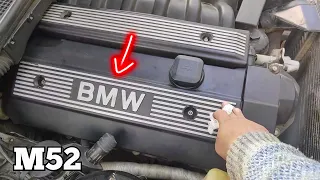 تفتفة وعدم انتظام بمحرك بي ام دبليو 6 سلندر _ BMW320 M52 Engine irregular Problem