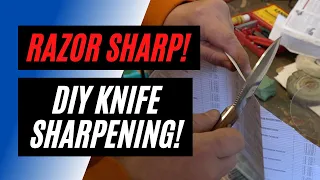 How To Sharpen A Knife | Razor Sharp In One Minute!