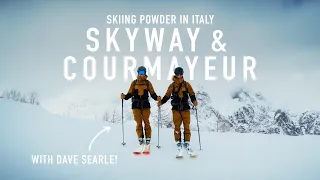 Skiing Powder in Italy with Dave Searle - Skyway & Courmayeur - GoPro Hero 12 & MAX [4K]