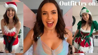 Christmas outfit try on! - VLOGMAS day 2