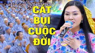 Cát Bụi Cuộc Đời - Kim Thoa hát tại chùa Hộ Pháp | Bài Hát Lấy Đi Hàng Triệu Nước Mắt Người Nghe