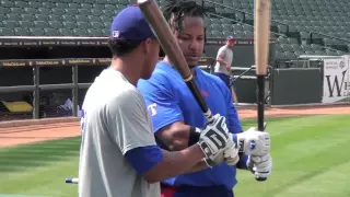 Manny Ramirez BP at Dell Diamond