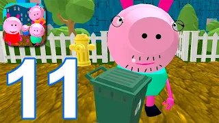 КАК ПРОЙТИ игру СЕМЕЙКА ПИГГИ уровень 11 Piggy Neighbor