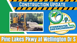 Construction Update: Pine Lakes Pkwy at Wellington Dr S