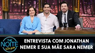 Entrevista com o humorista Jonathan Nemer e sua mãe Sara Nemer | The Noite (15/05/23)