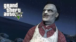 LEATHERFACE ATTACKED US!!! GTA 5 HALLOWEEN SPECIAL SURVIVAL MOD