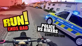 BIKERS VS COPS - Motorcycle Police Chase Compilation 2024