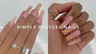 SIMPLE DIY POLYGEL NAILS | NAIL TUTORIALS FOR BEGINNERS | #STORYTIME