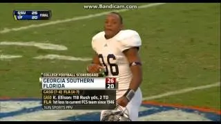 College Football: Georgia Southern Vs The Florida Gators