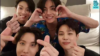 [ENGSUB] BTS Live Taehyung & Jimin & Hobi & Jungkook With Army 💜🥰 Ppyong😊 Day3 LV   {Full}