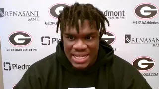 Jordan Davis Postgame Presser - Georgia vs. Charleston Southern - November 20, 2021