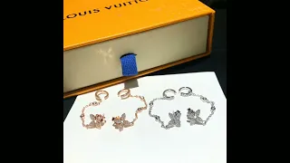Louis Vuitton Idylle Blossom Mono Chain Earrings-ER-LV-BMO-PK