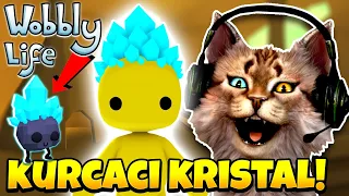 AKU MENEMUKAN GUA RAHASIA RUMAH KURCACI KRISTAL LETOY !! 🤩 - Wobbly Life Indonesia