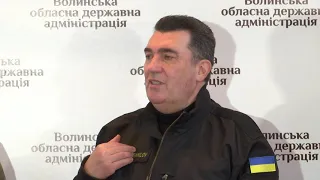 О.Данілов: Україна готується до різних сценаріїв розвитку ситуації на польсько-білоруському кордоні