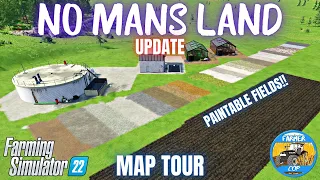 NO MANS LAND - UPDATED - Map Tour - Farming Simulator 22