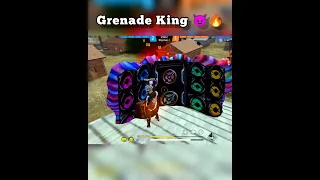 grenade King 😈🔥|| #vipper007_ff #shorts #viral #trending #ffmax #ff #freefire #freefirevideo