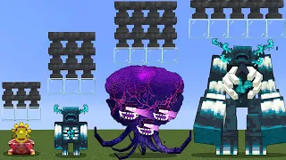 Which Bosses is Immortall?! Mutant Warden, Wither Storm, Barako! NEW Anvils HP Comparison! 2024
