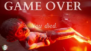 Gollum Game Deaths Animations Compilation (PS5) Game Over