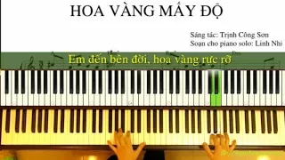 Hoa Vàng Mấy Độ (St: Trịnh Công Sơn) | Boston | Piano cover | Linh Nhi